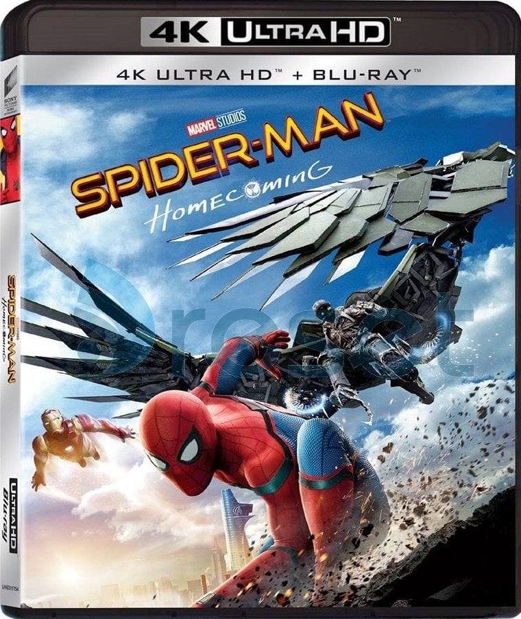 Spider Man Homecoming Örümcek Adam Eve Dönüş 4K Ultra HD+Blu-Ray