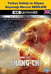 Shang-Chi and the Legend of the Ten Rings Shang-Chi ve On Halka Efsanesi 4K Ultra HD + Blu-Ray 2 Disk Karton Kılıflı