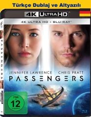 Passengers - Uzay Yolcuları 4K Ultra HD + Blu-Ray 2 Disk