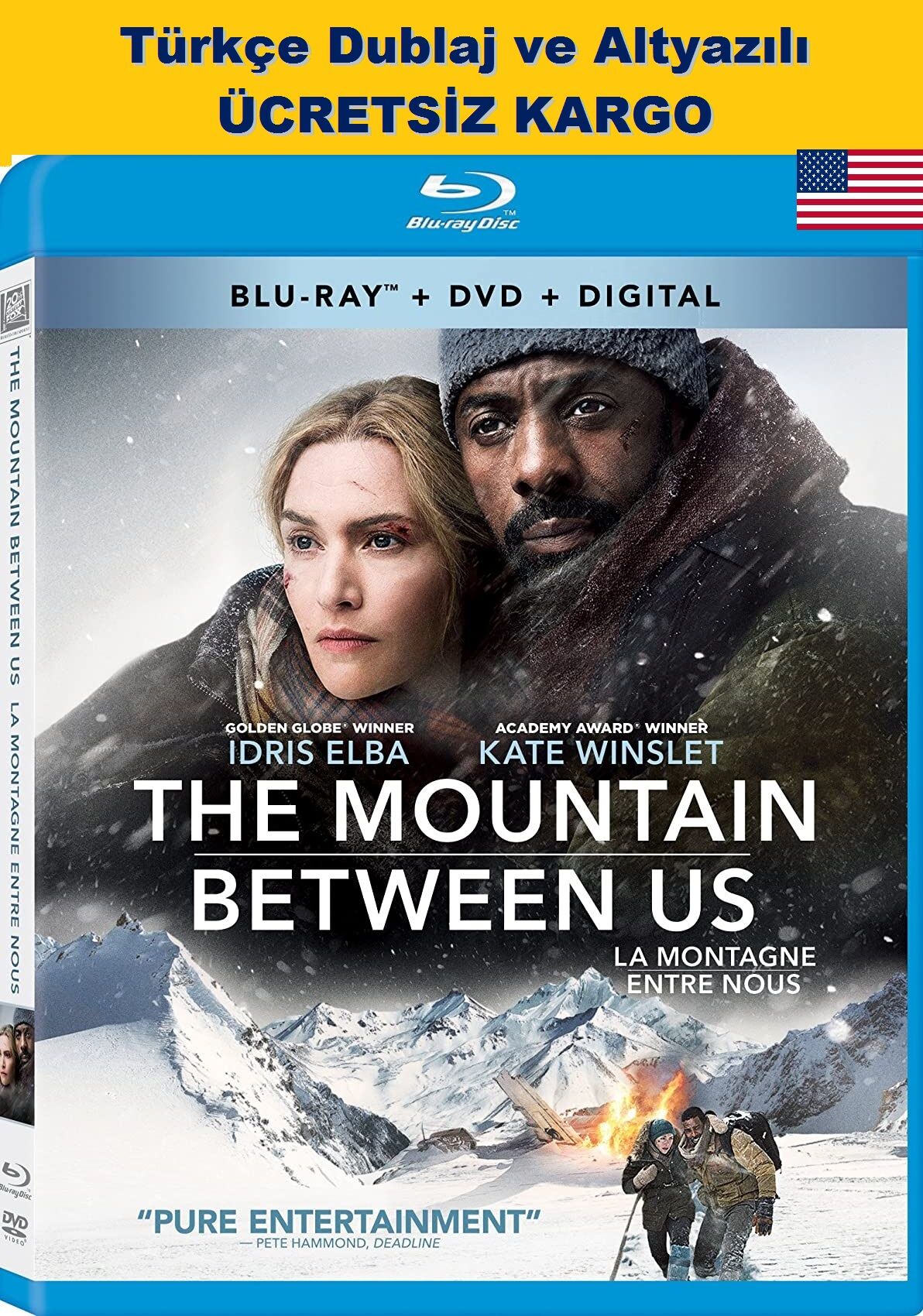 The Mountain Between Us - Aramızdaki Sözler Blu-Ray+DVD