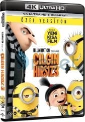 Despicable Me 3 - Çılgın Hırsız 3 4K Ultra HD+Blu-Ray 2 Disk