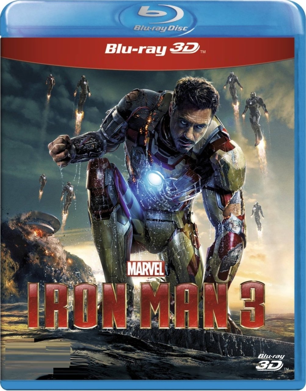 Iron Man 3  3D Blu-Ray Tek Disk