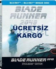 Blade Runner 2049 Steelbook Blu-Ray + Bonus 2 Disk Sansürsüz Vers
