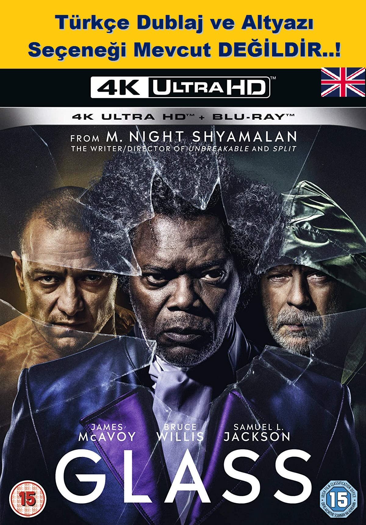 Glass 4K Ultra HD+Blu-Ray 2 Disk Karton Kılıflı