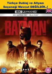 The Batman 2022 4K Ultra HD + Blu-Ray Karton Kılıflı 2 Diskli