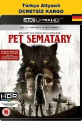 Pet Sematary - Hayvan Mezarlığı 2019 4K Ultra HD+Blu-Ray 2 Disk