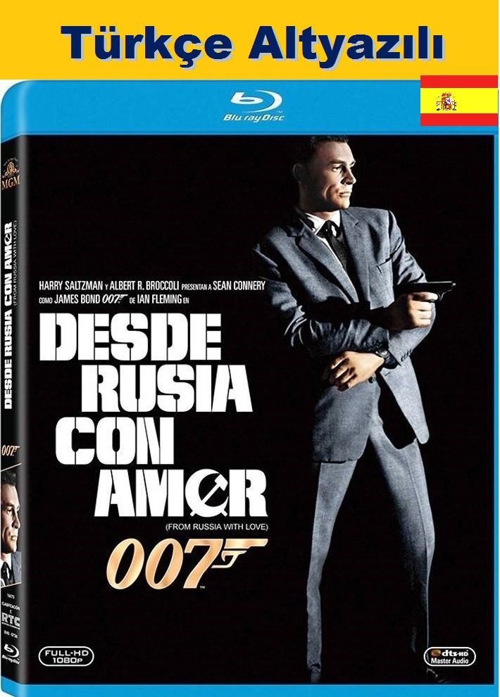 007 From Russia With Love - Rusyadan Sevgilerle Blu-Ray