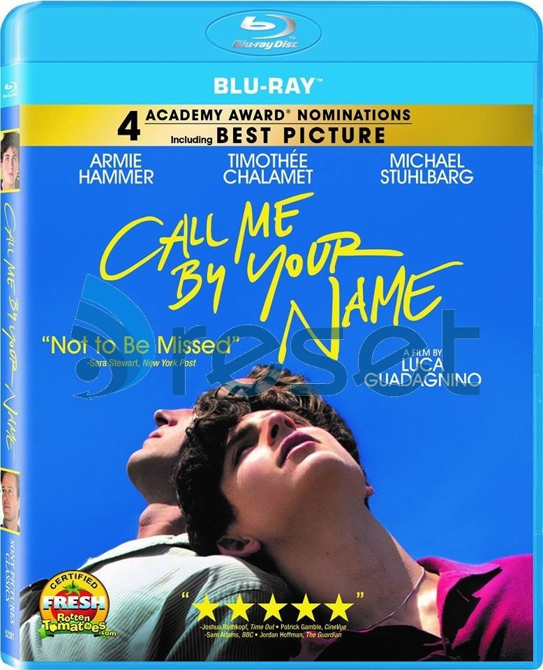 Call Me By Your Name - Beni Adınla Çağır Blu-Ray