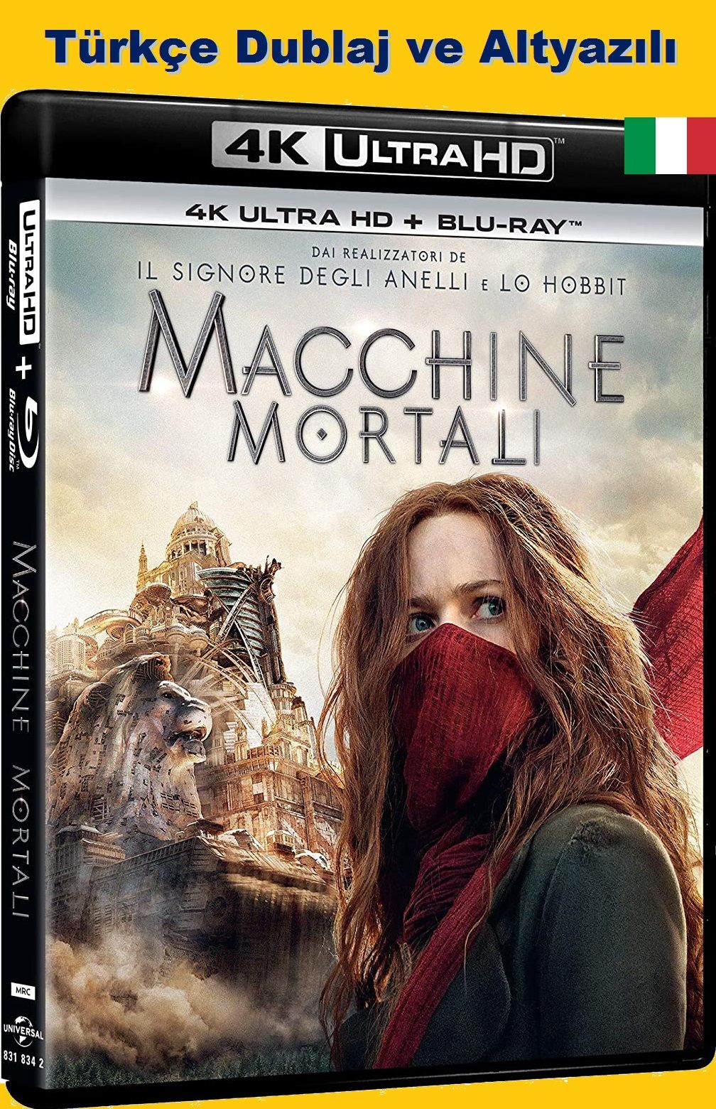 Mortal Engines - Ölümcül Makineler 4K Ultra HD+Blu-Ray 2 Disk