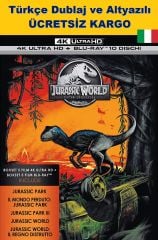 Jurassic 5 Movie Collection 4K Ultra HD+Blu-Ray 10 Disk Karton Kutulu