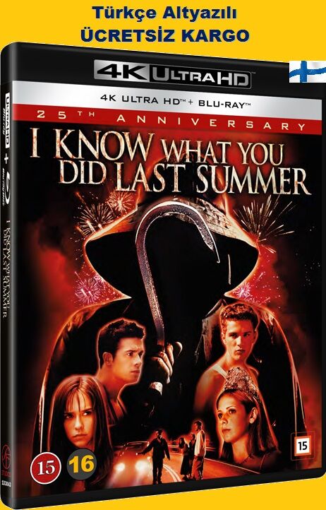 I Know What You Did Last Summer - Ne Yaptığını Biliyorum 4K Ultra HD+Blu-Ray 2 Disk