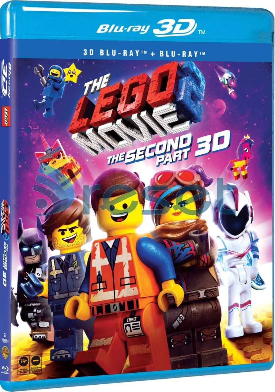 Lego Movie 2 - Lego Filmi 2 3D+2D Blu-Ray 2 Disk