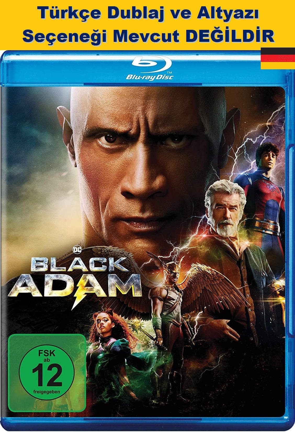 Black Adam Blu-Ray