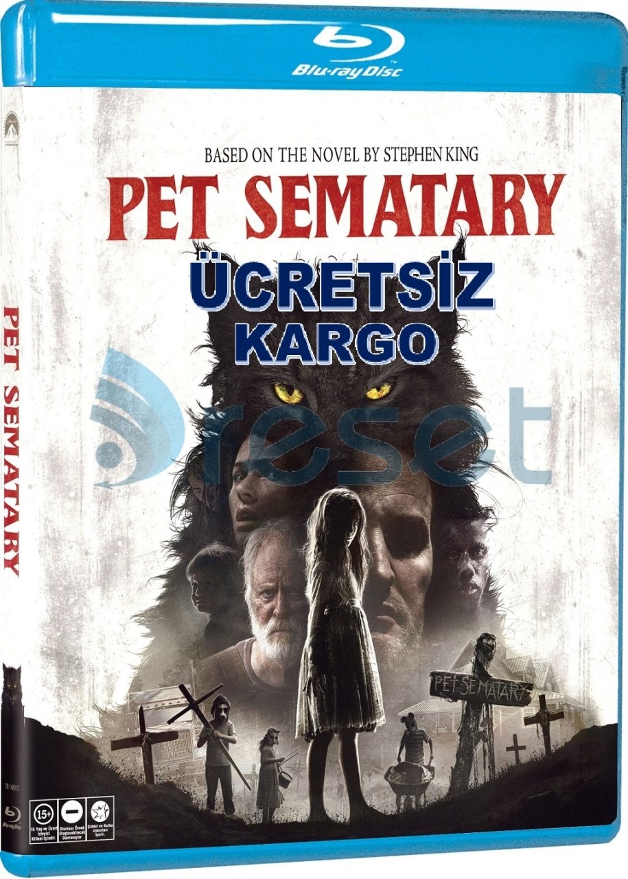 Pet Sematary - Hayvan Mezarlığı 2019 Blu-Ray