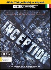 Inception - Başlangıç 4K Ultra HD+Blu-Ray 2 Disk Karton Kılıflı