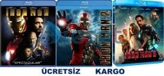 Iron Man 1+2+3 Blu-Ray