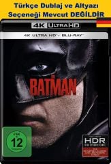 The Batman 2022 4K Ultra HD + Blu-Ray Karton Kılıflı2 Diskli