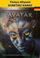 Avatar 3D+2D Blu-Ray Holagram Kapak TEK DİSK İzleme Seçeneği DVD