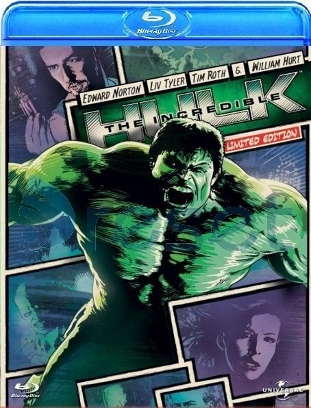 The Incredible Hulk 2008 Limited Edition Blu-Ray