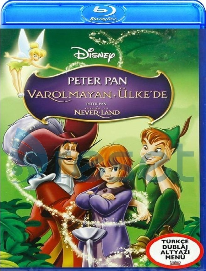Peter Pan 2: Varolmayan Ülkede Blu-Ray TİGLON