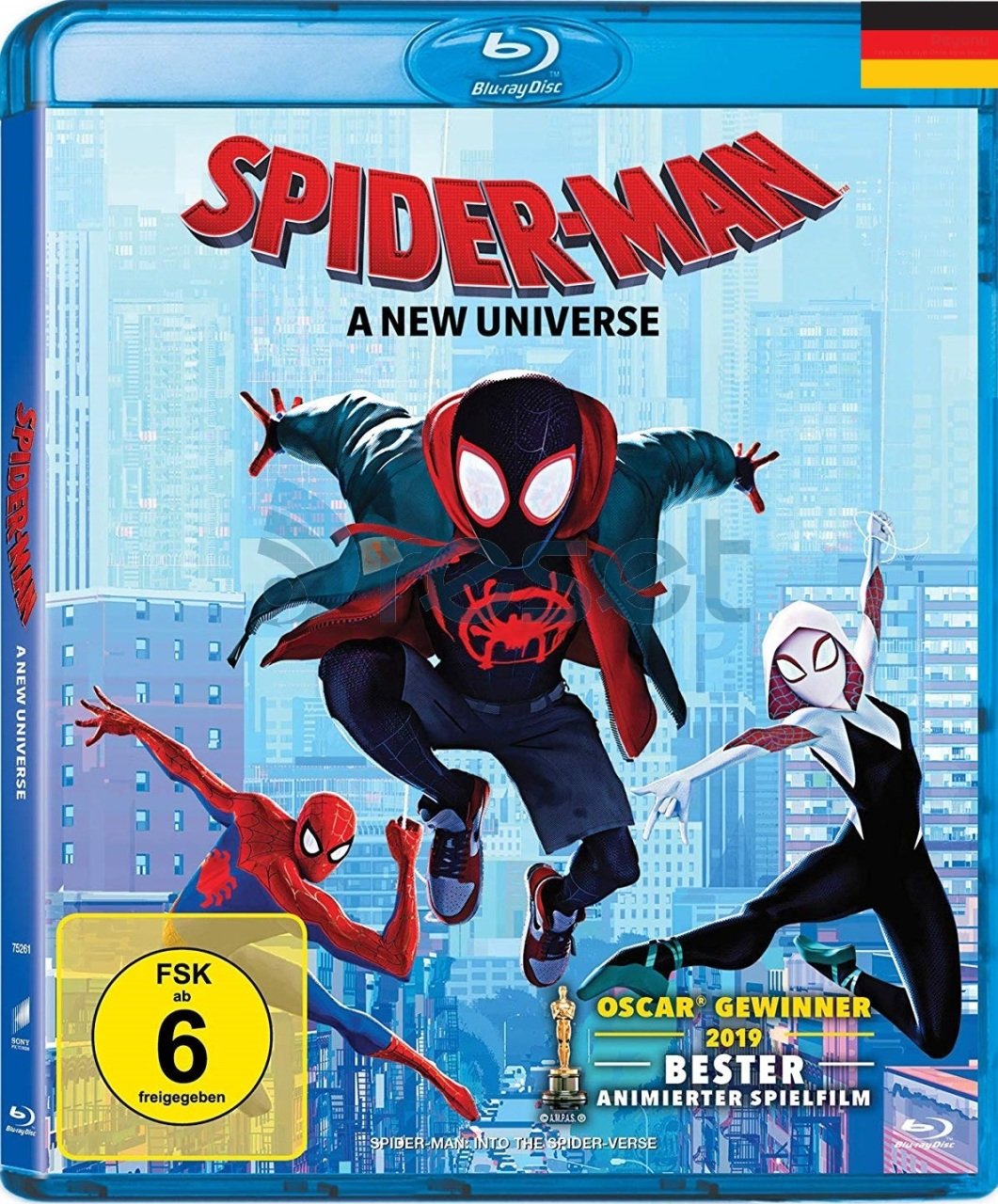 Spider-Man Into the Spider Verse - Örümcek Adam Örümcek Evreninde Blu-Ray