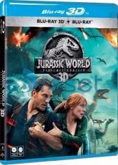 Jurassic World Fallen Kingdom - Yıkılmış Krallık 3D+2D Blu-Ray