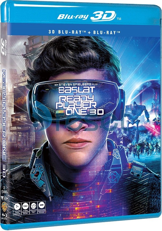 Ready Player One - Başlat 3D+2D Blu-Ray 2 Disk