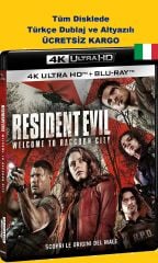 Resident Evil Welcome to Raccoon City - Resident Evil: Raccoon Şehri 4K Ultra HD+Blu-Ray 2 Disk