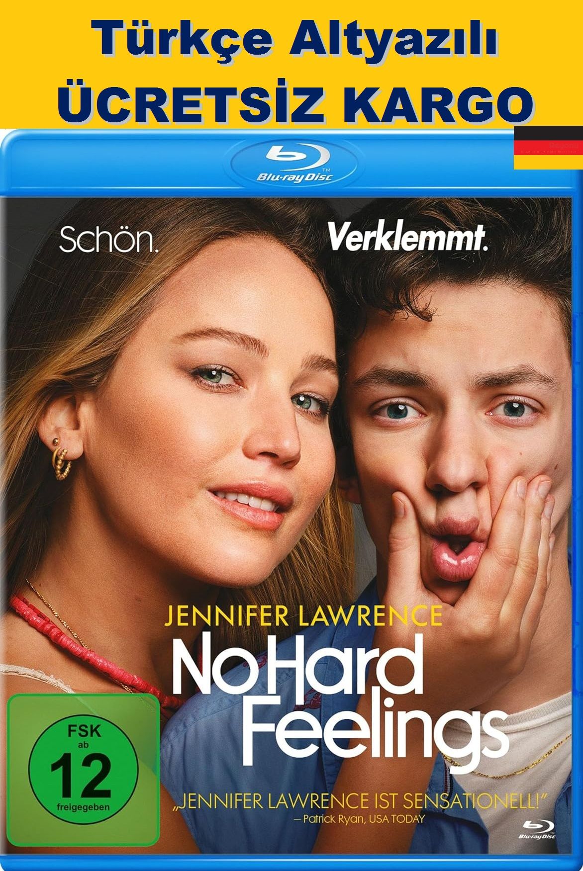 No Hard Feelings - Büyü de Gel Blu-Ray
