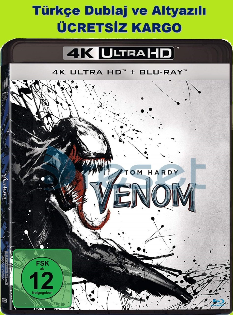 Venom 4K Ultra HD+Blu-Ray 2 Disk