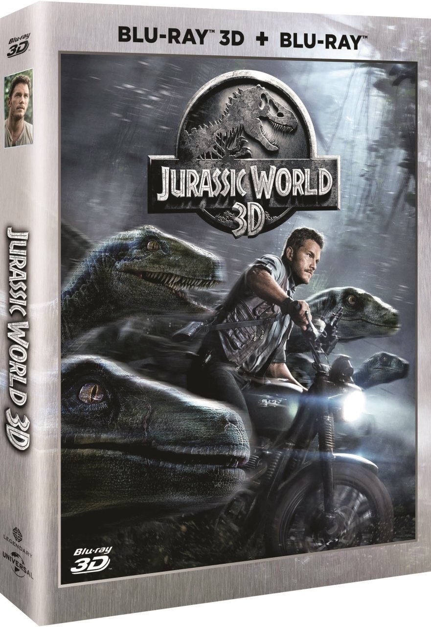 Jurassic World 3D+2D 2 Disk Blu-Ray