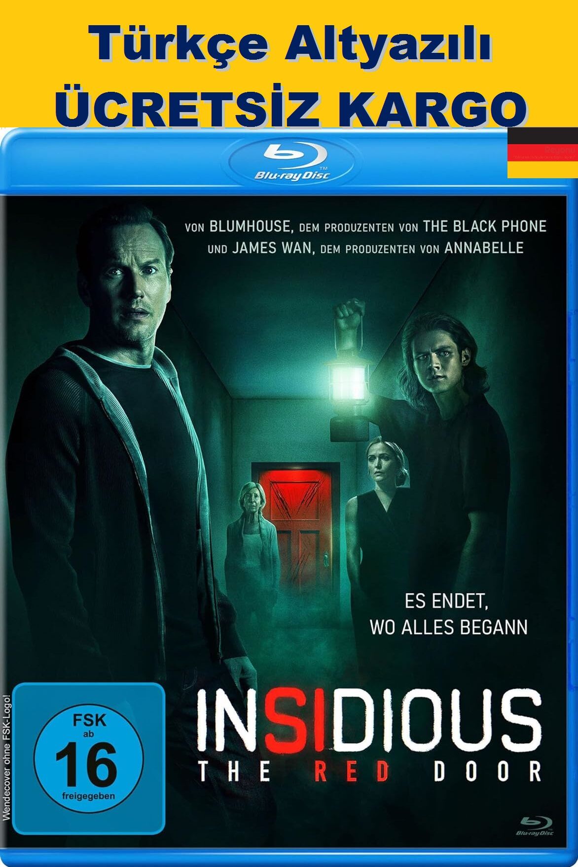 Insidious The Red Door - Ruhlar Bölgesi Kırmızı Kapı Blu-Ray