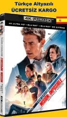 Mission Impossible – Dead Reckoning Part One -  Mission Impossible: Ölümcül Hesaplaşma Birinci Bölüm 4K Ultra HD+Blu-Ray 3 Disk