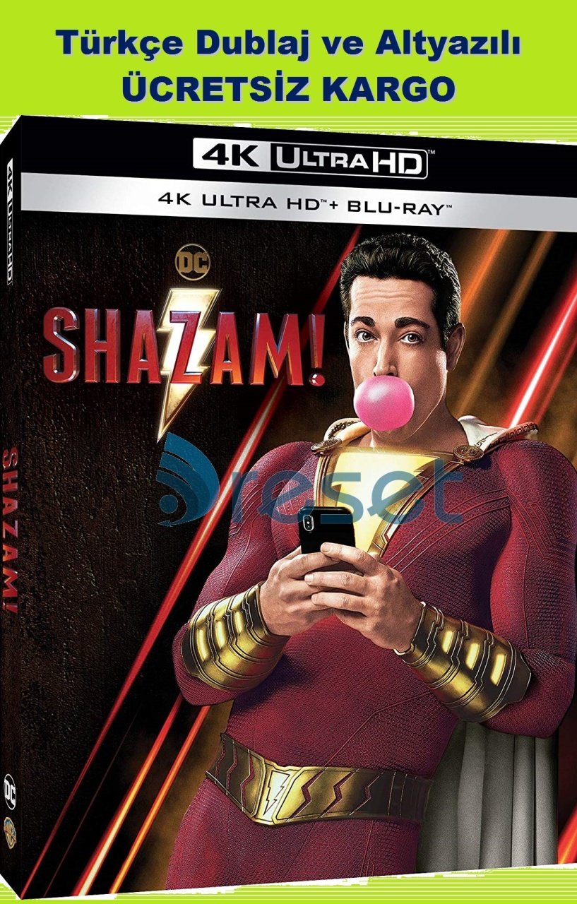 Shazam! 4K Ultra HD+Blu-Ray 2 Disk