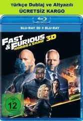 Fast & Furious Hobbs & Shaw - Hızlı Ve Öfkeli 9 Blu-Ray 3D+2D Blu-Ray Karton Kılıflı