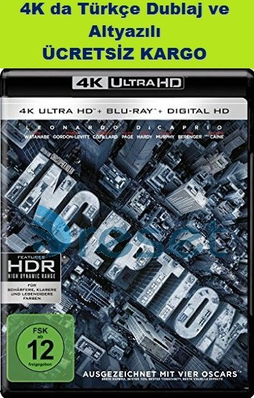 Inception - Başlangıç 4K Ultra HD+Blu-Ray 3 Disk