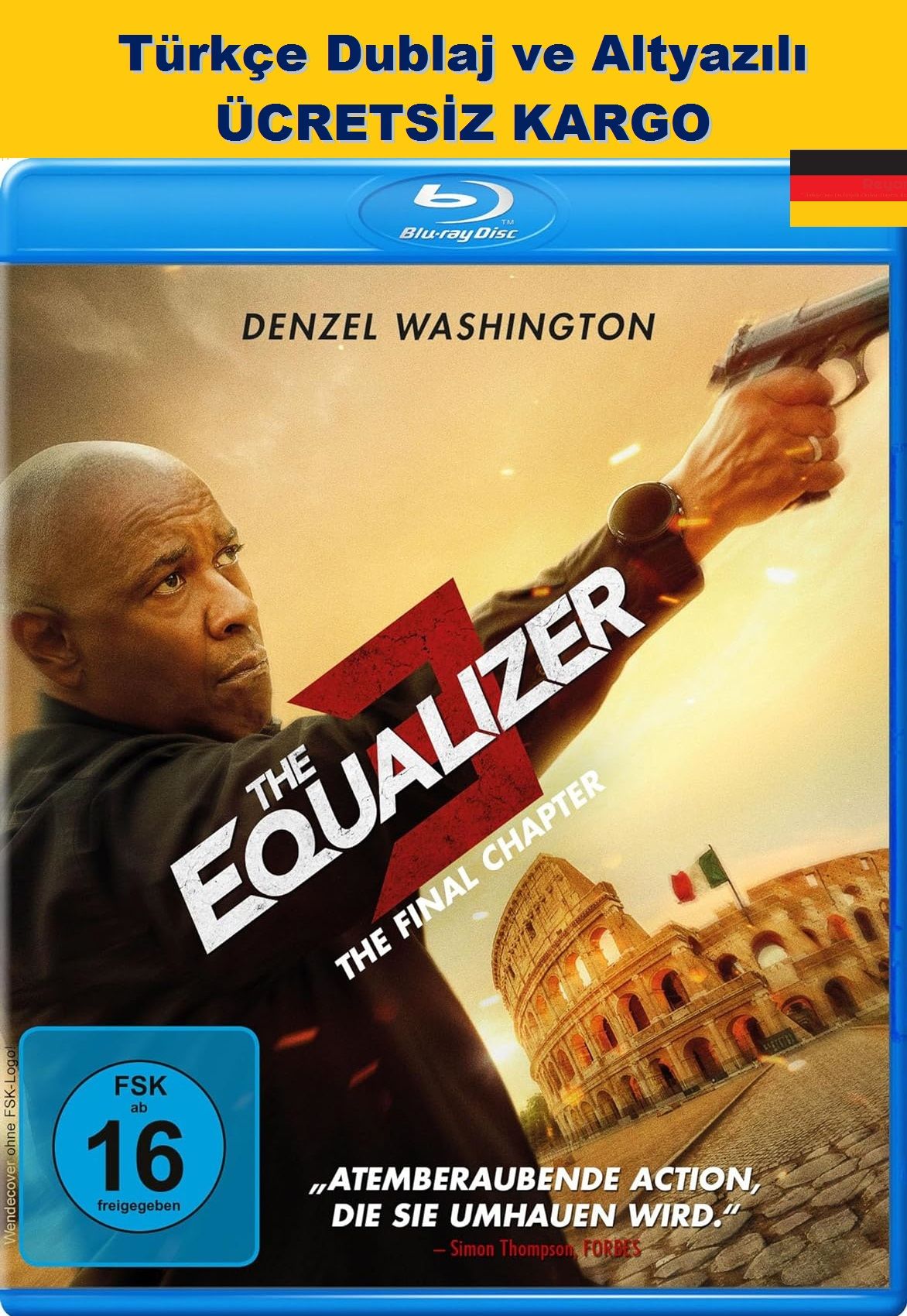The Equalizer 3 - Adalet 3 Blu-Ray