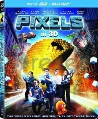 Pixels 3D+2D Blu Ray