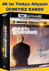 Fast & Furious - 9-Movie Collection 4K Ultra HD+Blu-Ray 18 Disk Box Set