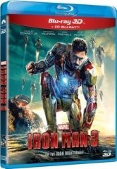 Iron Man 3 3D+2D Blu-Ray Combo 2 Disk TİGLON