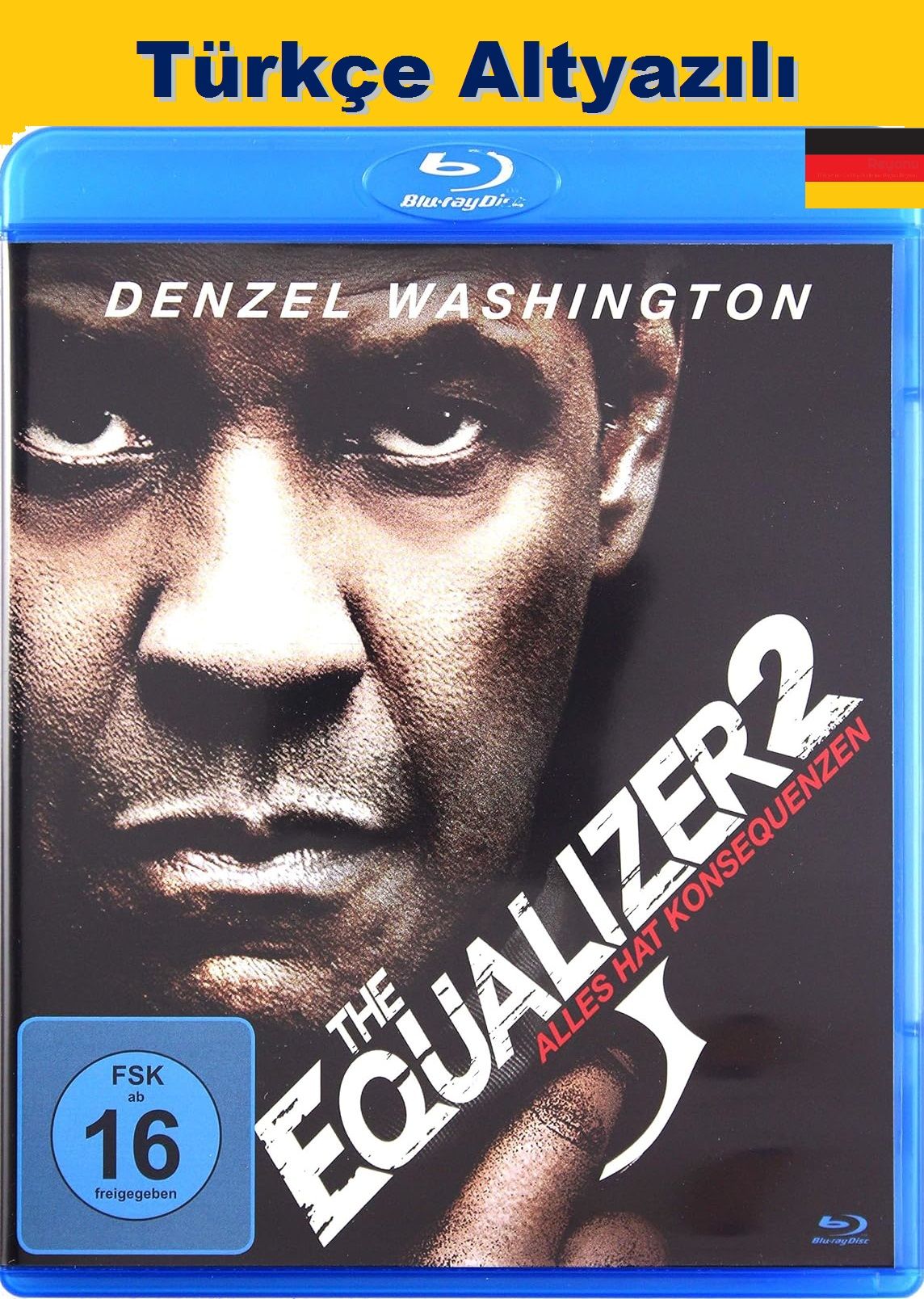Equalizer 2- Adalet 2 Blu-Ray