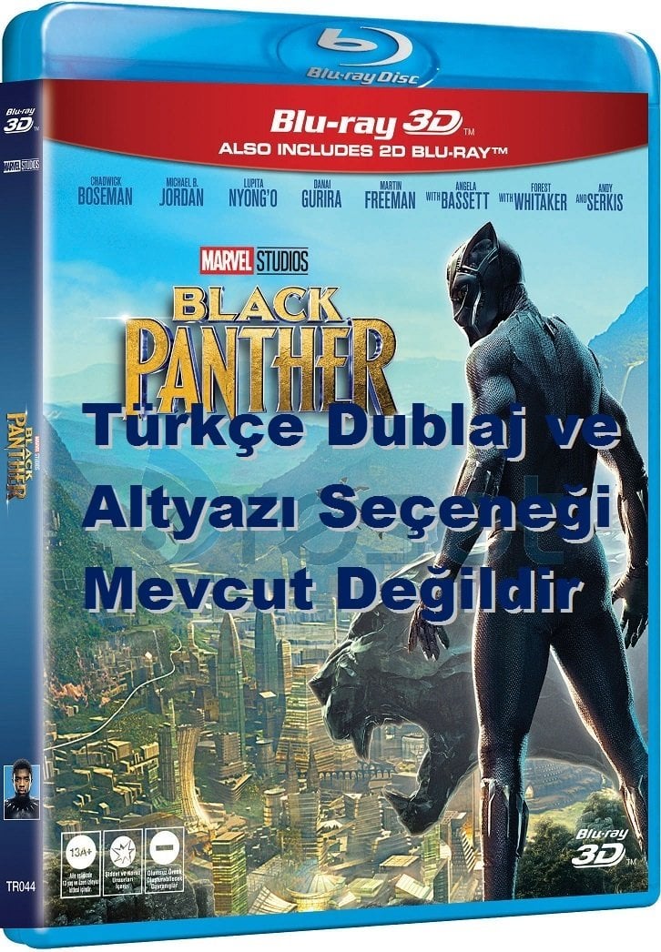 Black Panther 3D+2D Blu-Ray 2 Disk