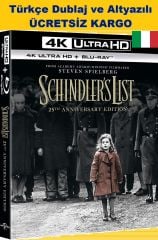 Schindler's List - Schindler's Listesi 4K Ultra HD+Blu-Ray 2 Disk