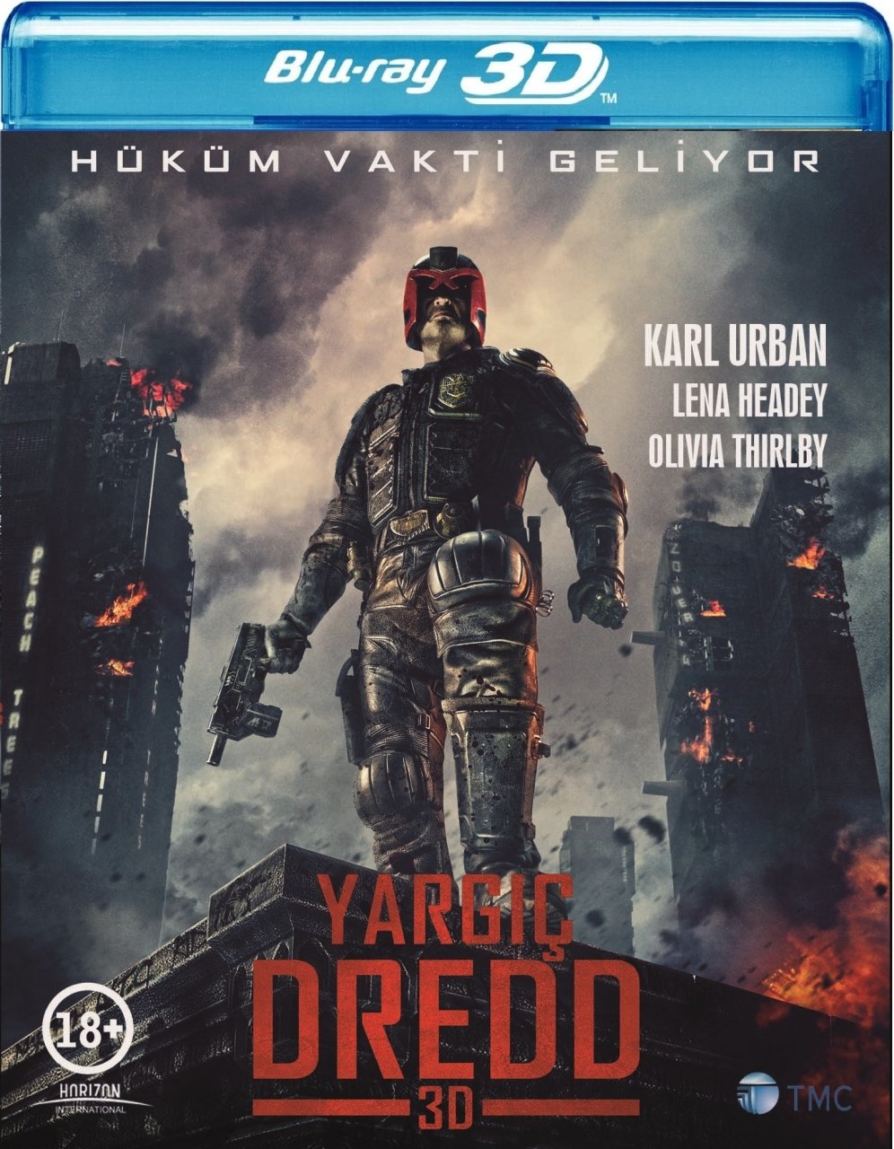 Dredd - Yargıç 3D Blu-Ray