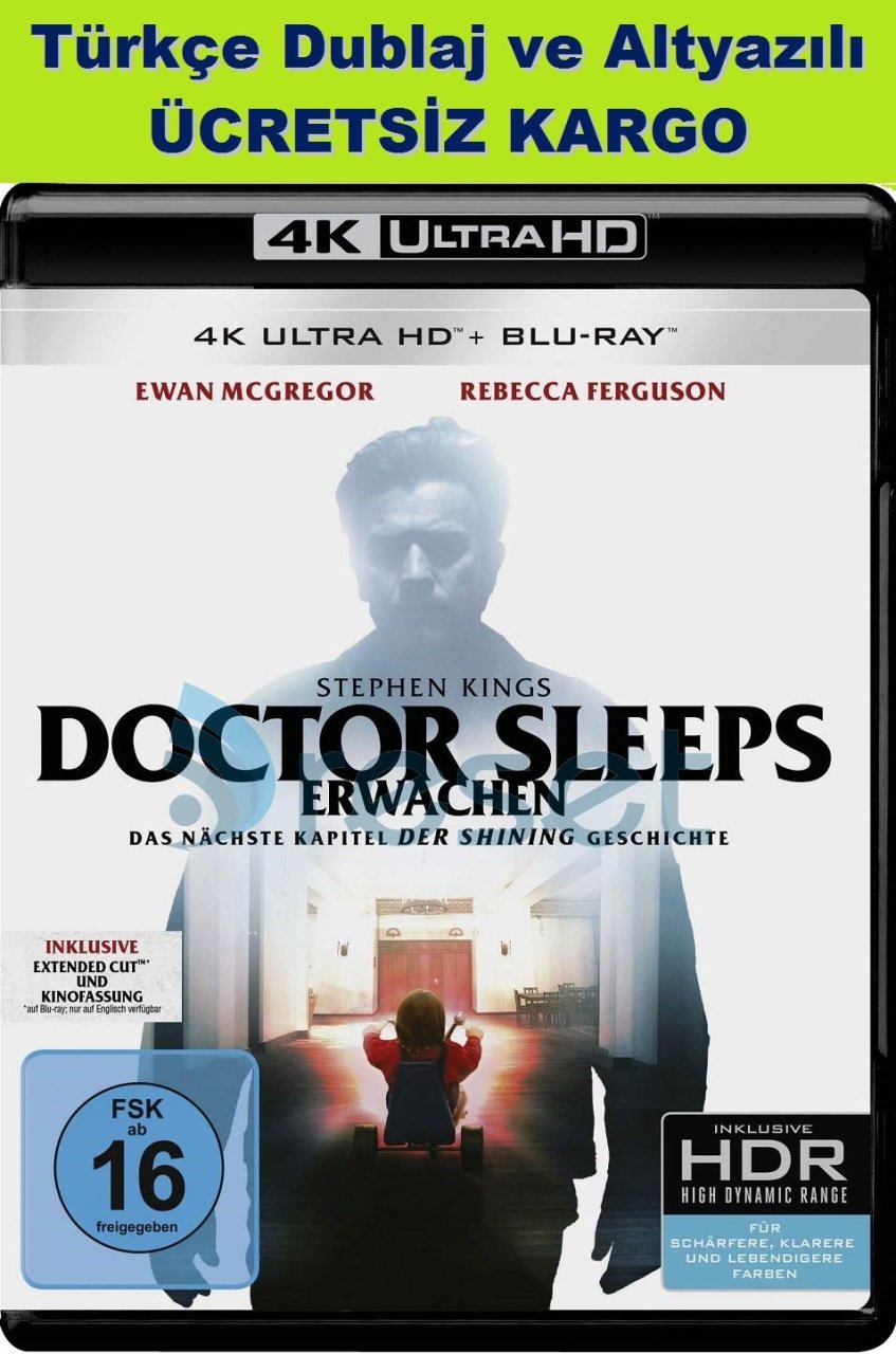 Stephen Kings Doctor Sleeps 4K Ultra HD+Blu-Ray+Drector's Cut 3 Disk