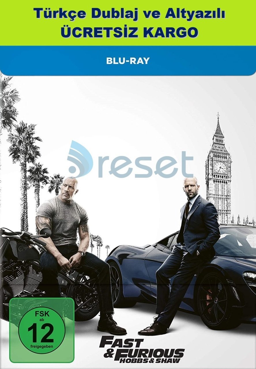 Fast & Furious Hobbs & Shaw Steelbook Blu-Ray