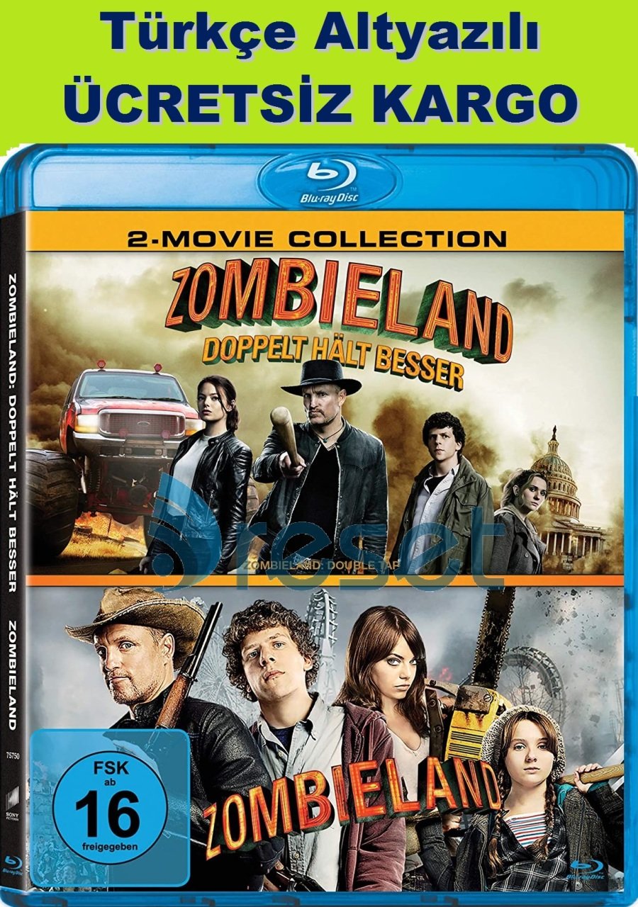 Zombieland & Zombieland Double Tap Blu-Ray