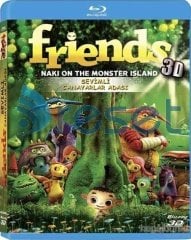 Fridens Naki On The Monster Island Sevimli Canavarlar 3D Blu-Ray