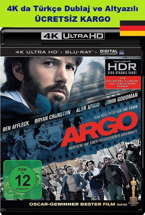 Operasyon Argo Blu-Ray 4K Ultra HD+Blu-Ray 2 Diskli