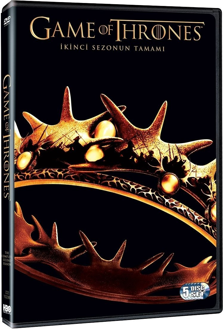 Game Of Thrones Season 2 DVD (5 Disk)